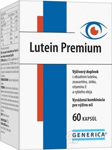 GENERICA Lutein Premium cps 1x60 ks