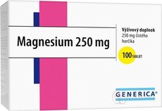 GENERICA Magnesium 250 mg tbl 1x100 ks