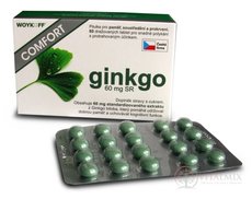 ginkgo COMFORT 60 mg SR - Woykoff tbl 1x60 ks