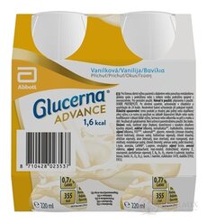 Glucerna ADVANCE 1,6 kcal vanilková príchuť 24x220 ml