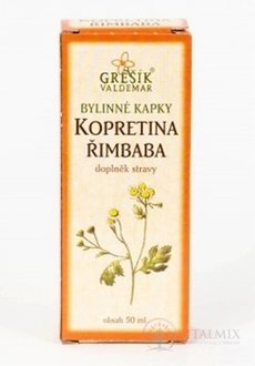 GREŠÍK BYLINNÉ KVAPKY RIMBABA 1x50 ml