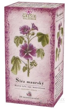 GREŠÍK SLEZ MAURSKÝ bylinný čaj v nálevových vreckách 20x1 g (20 g)