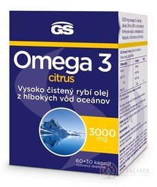 GS Omega 3 citrus cps (inov.2023) 60+30 (90 ks)
