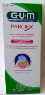 GUM PAROEX (CHX 0,12 %) ústna voda 1x300 ml