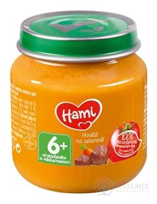 Hami príkrm Hovädzie na zelenine (od ukonč. 6. mesiaca) 1x125 g