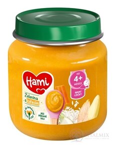 Hami príkrm Zelenina s kuracím prvá lyžička (od ukonč. 4. mesiaca) 1x125 g