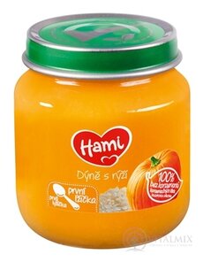 Hami zeleninový príkrm Tekvica s ryžou prvá lyžička (od ukonč. 4. mesiaca) 1x125 g