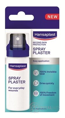 Hansaplast Náplasť v spreji (Spray plaster) 1x40 ml