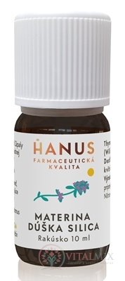 HANUS SILICA MATERINA DÚŠKA ole 1x10 ml