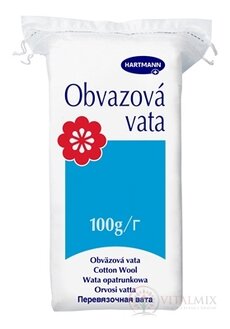 HARTMANN Obväzová vata ultra compressed, nesterilná, zmes 1x100 g