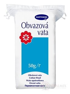 HARTMANN Obväzová vata ultra compressed, nesterilná, zmes 1x50 g