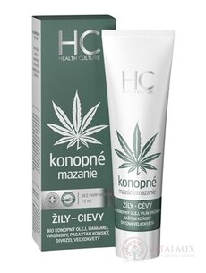 Health culture Konopné mazanie ŽILY-CIEVY gel 1x75 ml