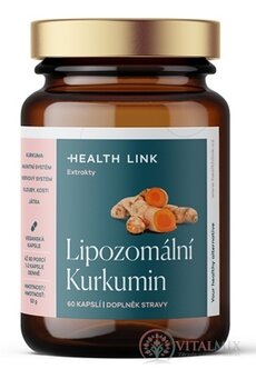 HEALTH LINK Lipozomálny kurkumín cps 1x60 ks