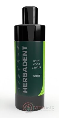 HERBADENT FORTE bylinná ÚSTNA VODA 1x400 ml