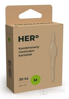 HERBADENT HERo Medzizubná kefka M kombinovaná 1x30 ks