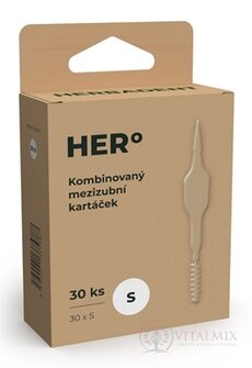 HERBADENT HERo Medzizubná kefka S kombinovaná 1x30 ks