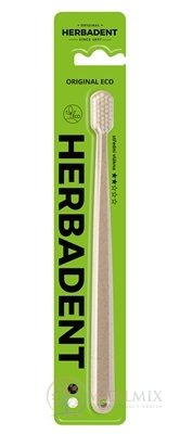 HERBADENT Original ECO Zubná kefka Stredne tvrdá 1x1 ks