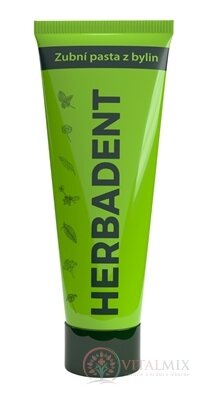 HERBADENT Originál Zubná pasta z bylín 1x75 g