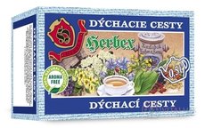 HERBEX DÝCHACIE CESTY bylinná zmes, čaj 20x3 g (60 g)