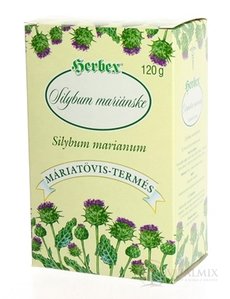 HERBEX SILYBUM MARIÁNSKE sypaný čaj 1x120 g