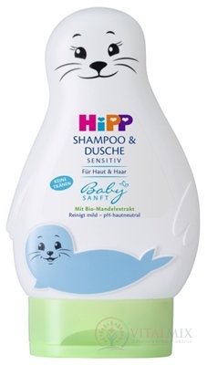 HiPP BabySANFT Šampón na Telo a Vlasy sensitiv 1x200 ml