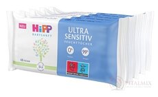 HiPP BabySANFT Vlhčené obrúsky ultra sensitive, čistiace 5x48 ks
