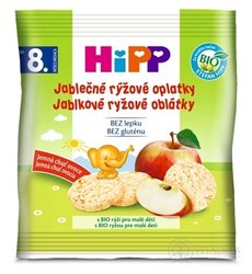 HiPP BIO OBLÁTKY Jablkové ryžové (od 8. mesiaca) 1x30 g