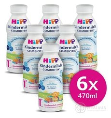 HIPP Junior Combiotik 1+ nápoj s mliekom pre batoľatá (od 1 roka) 6x470 ml (2820 ml)