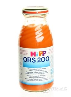HiPP ORS 200 Mrkvovo ryžový odvar dietetická potraviny (od ukonč. 4.mesiaca) 1x200 ml