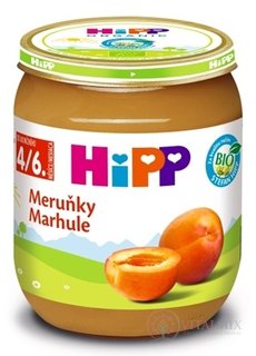 HiPP Príkrm BIO Marhule (od ukonč. 4./6. mesiaca) 1x125 g