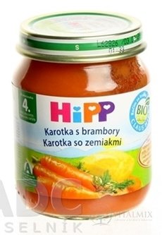 HiPP Príkrm Karotka so zemiakmi zeleninový (od ukonč. 4. mesiaca) 1x125 g