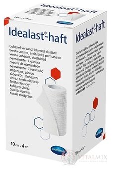Idealast-haft obväz, trvalo elastický kohézny, ťažnosť 90 % (10 cm x 4 m) 1x1 ks