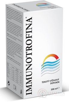 IMMUNOTROFINA tekutý prípravok, s dávkovačom, vanilková aróma 1x200 ml