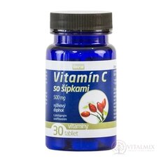 Inca Collagen Vitamín C 500 mg so šípkami tbl s postupným uvoľňovaním 1x30 ks