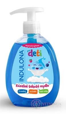 INDULONA Kúzelné tekuté mydlo PRE DETI hypoalergénne, na ruky 1x280 ml