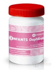 INFANTS DOPHILUS PLUS prášok 1x20 g