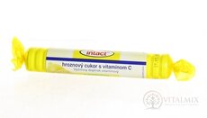 INTACT HROZNOVÝ CUKOR s vitamínom C s príchuťou citróna (pastilky v rolke) 1x40g