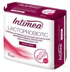 Intimea Lactoprobiotic 3v1 Ultra wings hygienické vložky 1x9 ks
