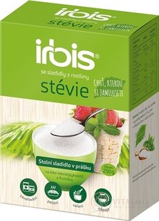 irbis stévia práškové stolové sladidlo 1x250 g