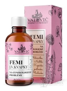 J.V. KVAPKY - FEMI na činnosť vaječníkov  1x50 ml