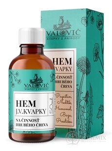 J.V. KVAPKY - HEM na činnosť hrubého čreva 1x50 ml