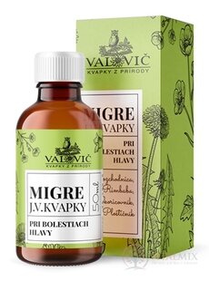 J.V. KVAPKY - MIGRE bylinný komplex 1x50 ml