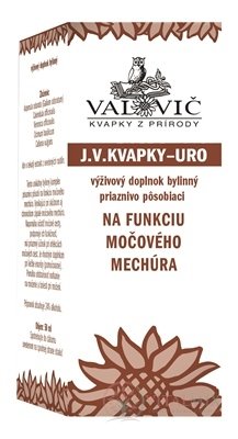 J.V. KVAPKY - URO na funkciu močového mechúra 1x50 ml