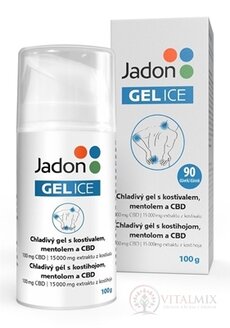 Jadon GEL ICE chladivý gél s kostihojom, mentolom a CBD 1x100 g