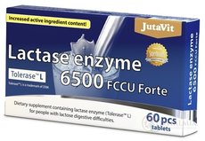 JutaVit Enzým Laktáza 6500 FCCU Forte tbl 1x60 ks