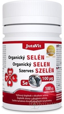 JutaVit Organický Selén 100 µg tbl 1x100 ks