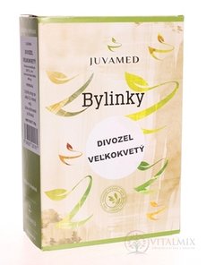 JUVAMED DIVOZEL VEĽKOKVETÝ - KVET bylinný čaj sypaný 1x20 g