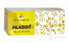 JUVAMED MLADOSŤ čaj na imunitu bylinný čaj v nálevových vreckách 20x1,5 g (30 g)