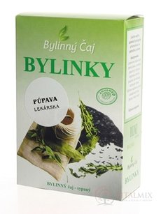 JUVAMED PÚPAVA LEKÁRSKA - LIST bylinný čaj sypaný 1x40 g