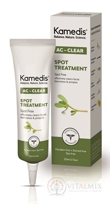 Kamedis AC-CLEAR SPOT TREATMENT gél na lokálne ošetrenie (inov.2020) 1x22 ml